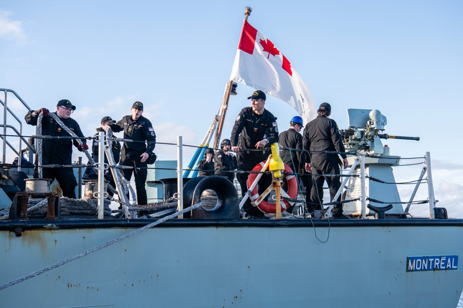 After Crew Change, HMCS Montreal Deploys Again – Maple Leaf Navy Magazine