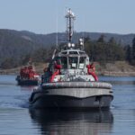 Tugs Haro and Barkerville Christened in Esquimalt